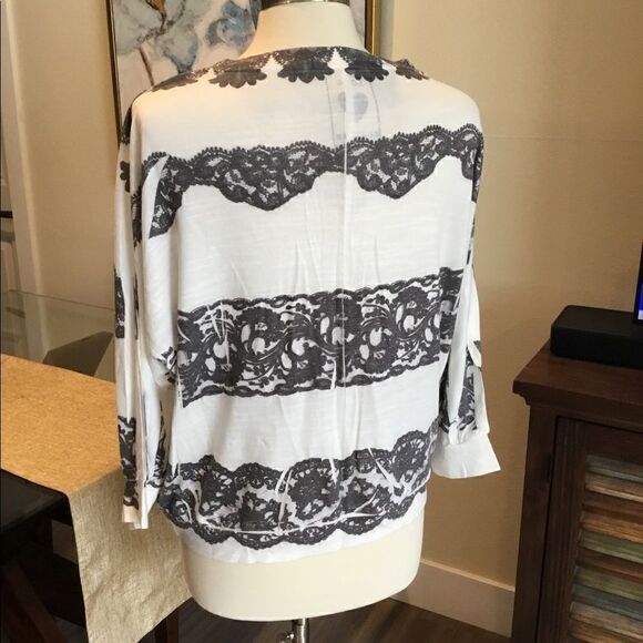 LOVE COUTURE CARDIGAN WHITE OFF SIZE L - Picture 5 of 8